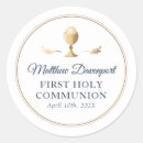 Search for first communion favor stickers Simple