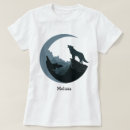 Search for howl at the moon tshirts For her