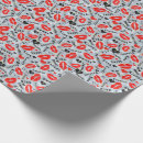 Search for black heart wrapping paper Red