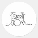 Search for for drummers stickers Music