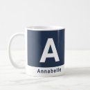 Search for name mugs typography