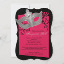 Search for pink masquerade party invitations Costume