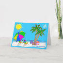 Search for beach scene christmas cards Palm trees