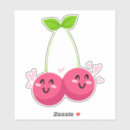 Search for cute cartoon couple stickers Red