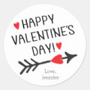 Search for red arrow stickers Heart