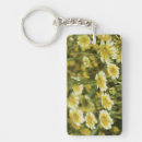 Search for white sunflower key rings Yellow
