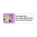 Search for yorkshire terrier return address labels Watercolor