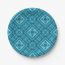 Search for arabic pattern plates Blue