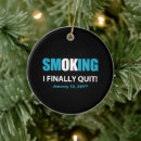 Search for smoke christmas tree decorations Cigarette