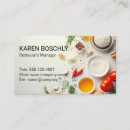 Search for spices business cards Restaurant
