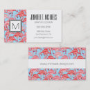 Search for flamingo business cards Tropics