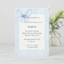 Search for linen invitations Blue
