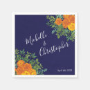 Search for blue orange napkins Beautiful