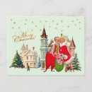 Search for 1950s santa postcards Merry christmas