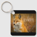 Search for red fox key rings Nature