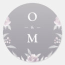 Search for pink and silver wedding stickers Floral