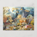Search for coral reef life postcards Fish