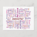 Search for word cloud postcards Girl