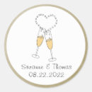 Search for champagne stickers Rehearsal dinner