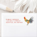 Search for barnyard return address labels Chicken