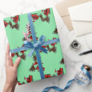 Search for santa claus gift wrap Green
