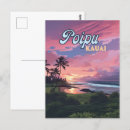 Search for kauai postcards Tropical