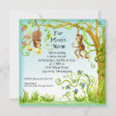 Search for bananas square invitations Monkey