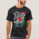 Search for christmas dinosaur tshirts Santa