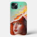 Search for red hair iphone cases Abstract