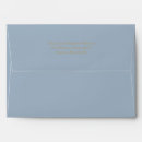 Search for blue and gold envelopes Chic