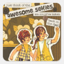 Search for selfies stickers Vintage