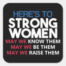 Search for strong women stickers Quote