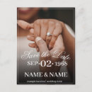 Search for womans save the date postcards For her