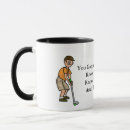 Search for golf cartoon mugs For him