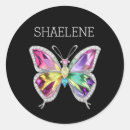 Search for rainbow crystal stickers Butterfly