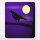 Search for raven mouse mats Halloween