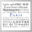 Search for black and white landmark posters Paris