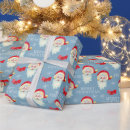 Search for retro santa wrapping paper Festive