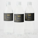Search for black water bottle labels Elegant