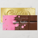 Search for chocolate bar invitations Modern