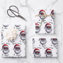Search for claus wrapping paper Santa
