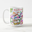 Search for cartoon snowman mugs Merry christmas