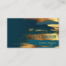 Search for teal and gold business cards Boss