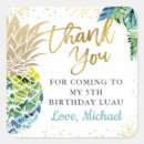 Search for beach party stickers Birthday