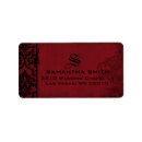 Search for gothic wedding return address labels Grunge