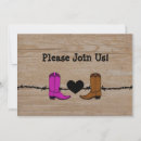 Search for wire wedding invitations Western