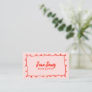 Search for whimsical business cards Unique