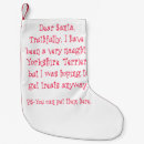 Search for yorkie christmas stockings Terrier