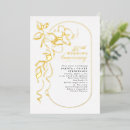 Search for elegant 50th anniversary invitations Floral