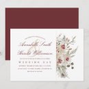 Search for burgundy and ivory wedding invitations Elegant